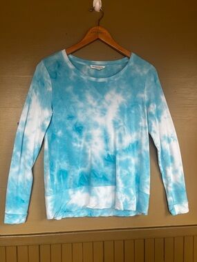 Workshop Republic Tie Dye Cloud  Activewear Crewneck Sweatshirt Small